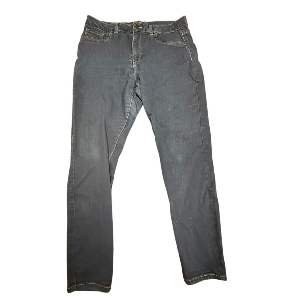 d.jeans Women's Blue Skinny Stretch Cotton Polyester Denim Jeans Size 14
